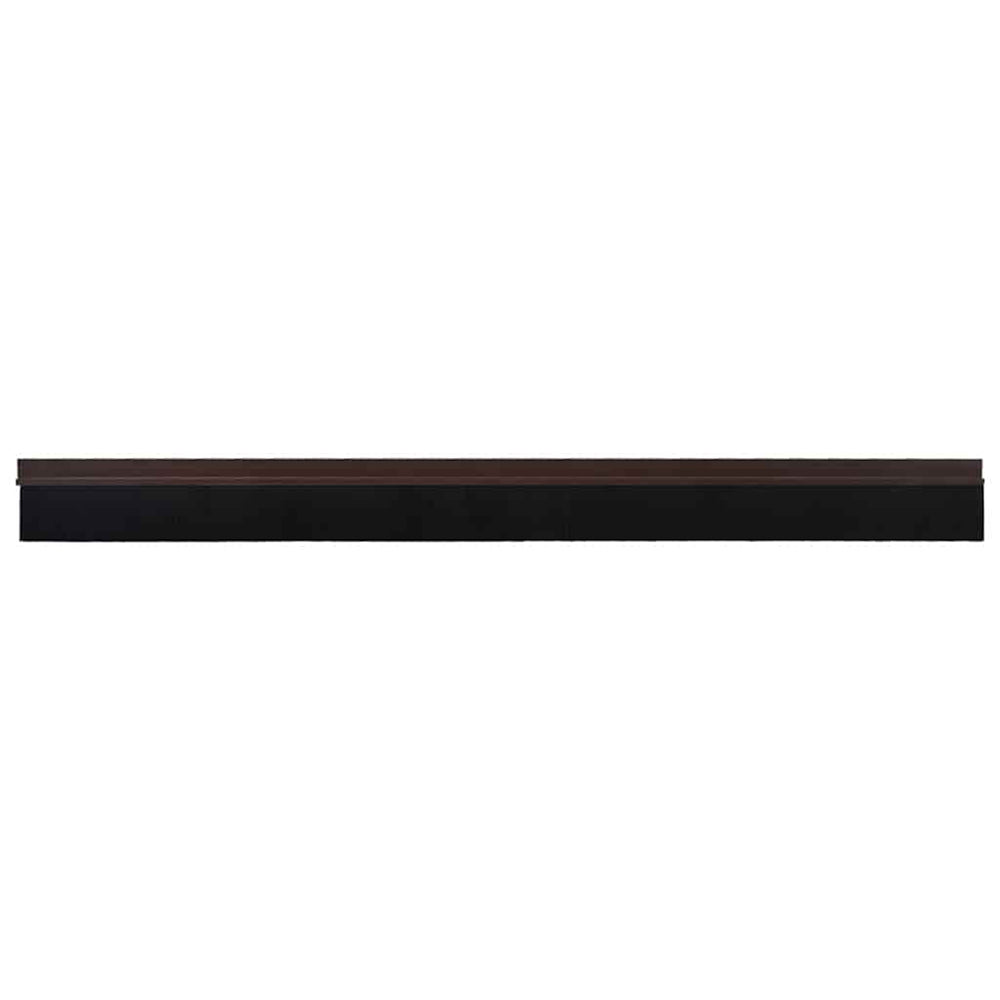 Vidaxl zelfklevende deurborstels 12 pcs bruin 100 cm