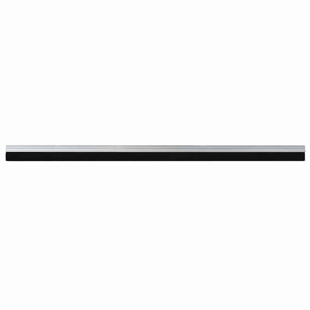 Vidaxl zelfklevende deurborstels 12 pcs zilver 100 cm