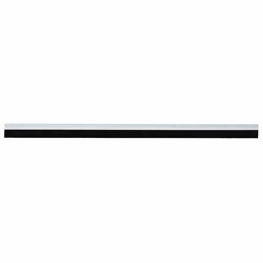 Vidaxl zelfklevende deurborstels 2 pcs wit 100 cm aluminium legering