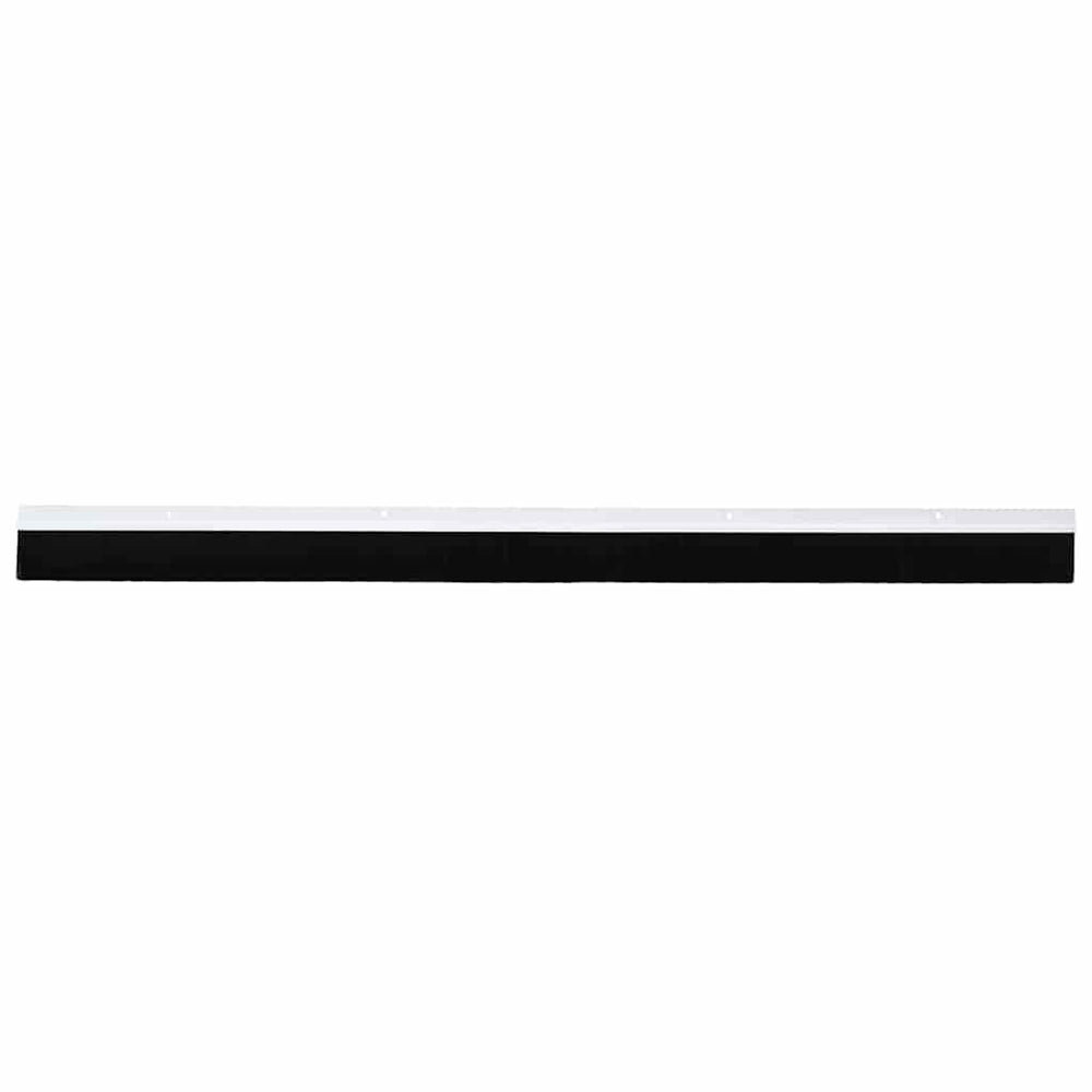 Vidaxl schroefbare deurborstelafsluitingen 2 pcs wit 100 cm