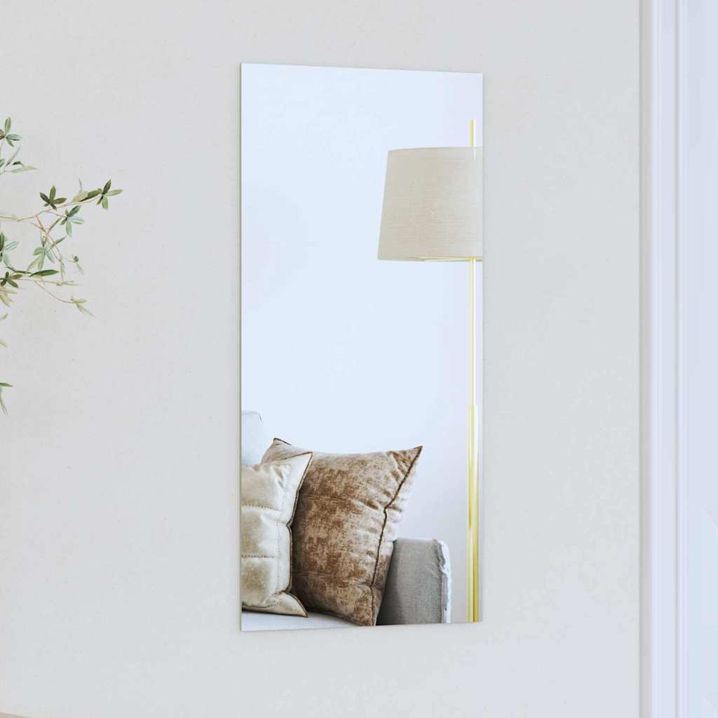 Vidaxl wandspiegel rechthoekig 30 x 60 cm gehard glas