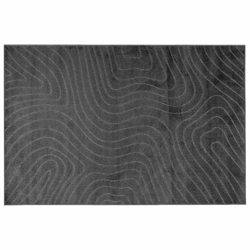 Vidaxl vloerkleden rechthoekig huarte antraciet 340 x 240 cm polyester