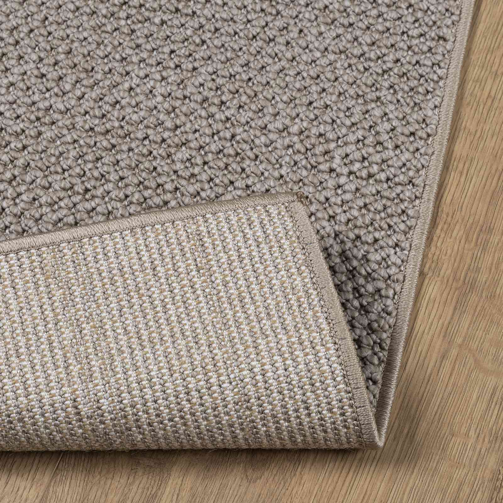 Vidaxl vloerkleden huarte crème en taupe 200 x 80 cm polyester