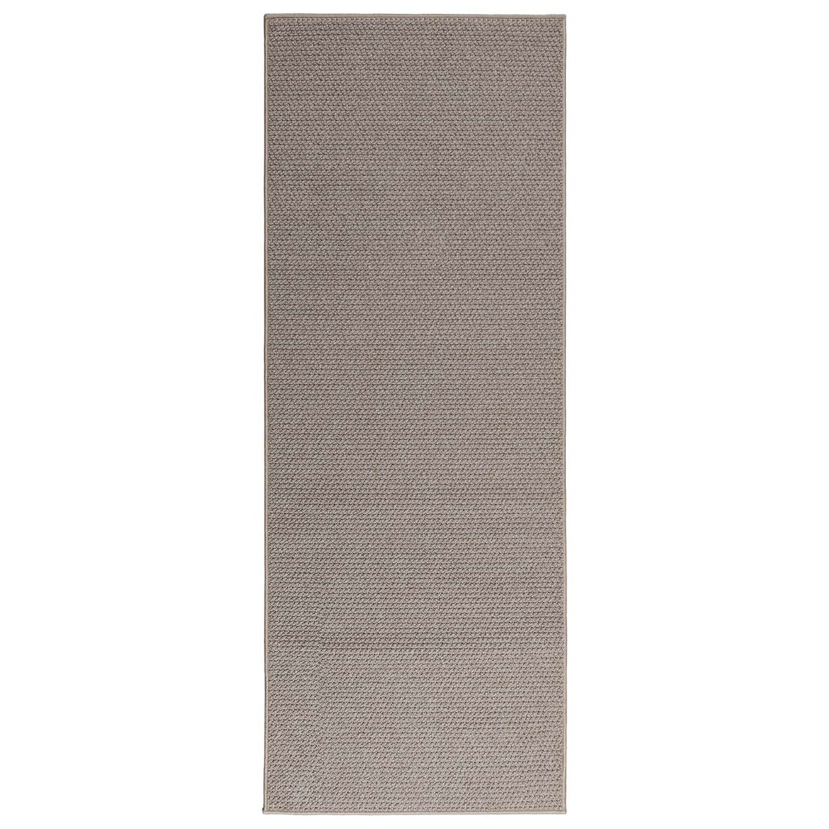 Vidaxl binnen kleed lugo taupe 80 x 200 cm polyester