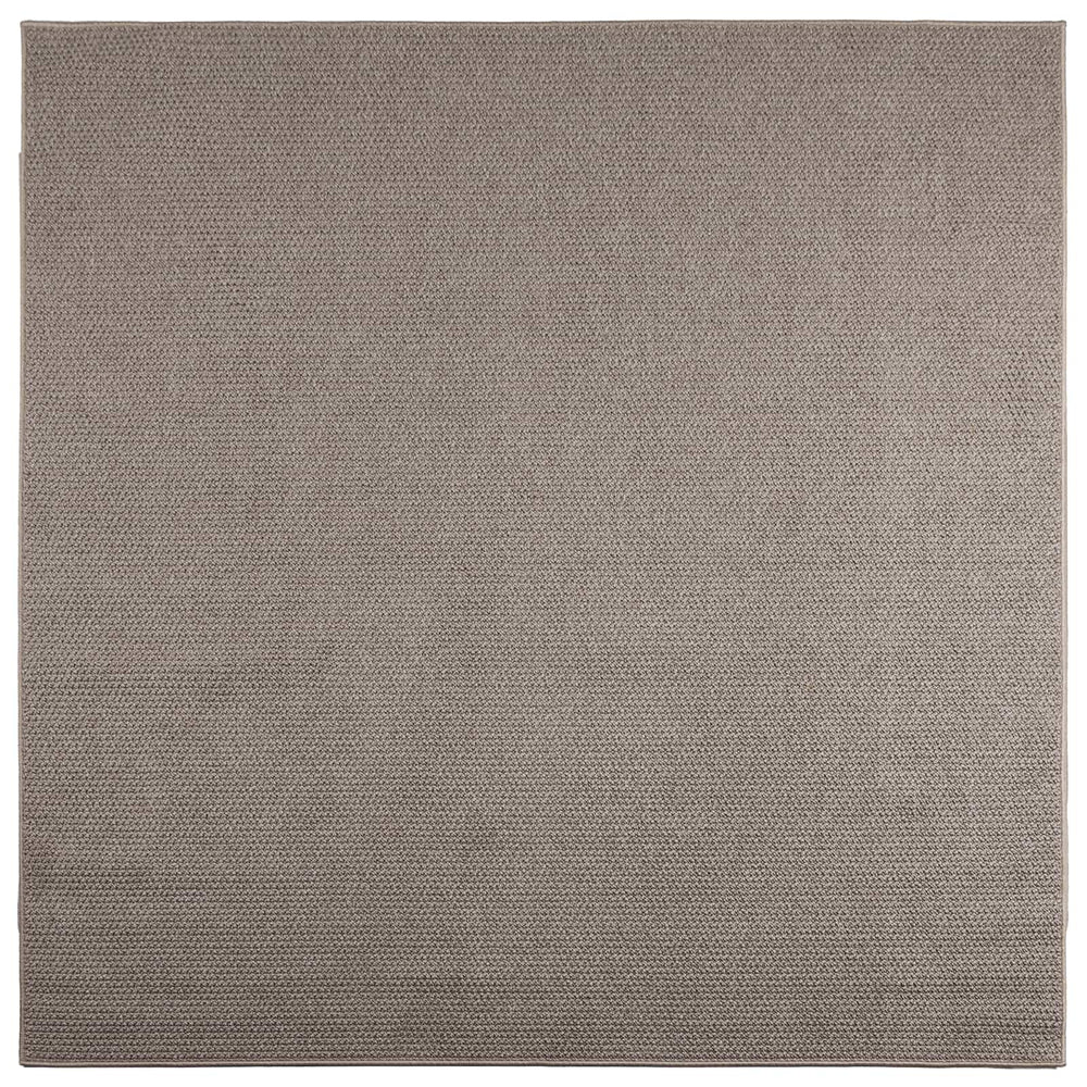 Vidaxl vloerkleden huarte crème en taupe 240 x 240 cm polyester