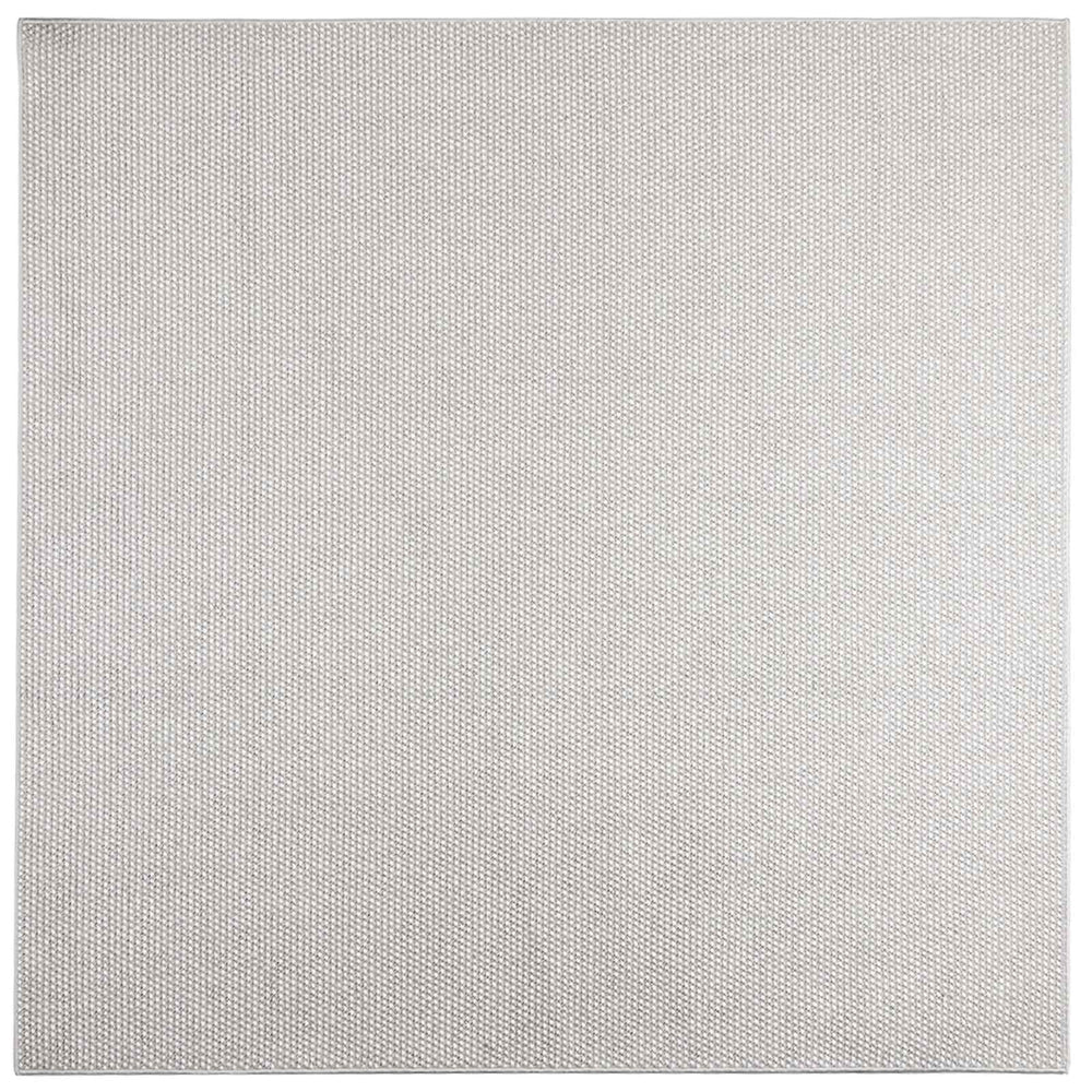 Vidaxl vloerkleden huarte crème en grijs 200 x 200 cm polyester