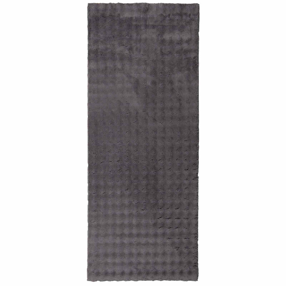 Vidaxl vloerkleden rechthoekig huarte antraciet 150 x 80 cm polyester