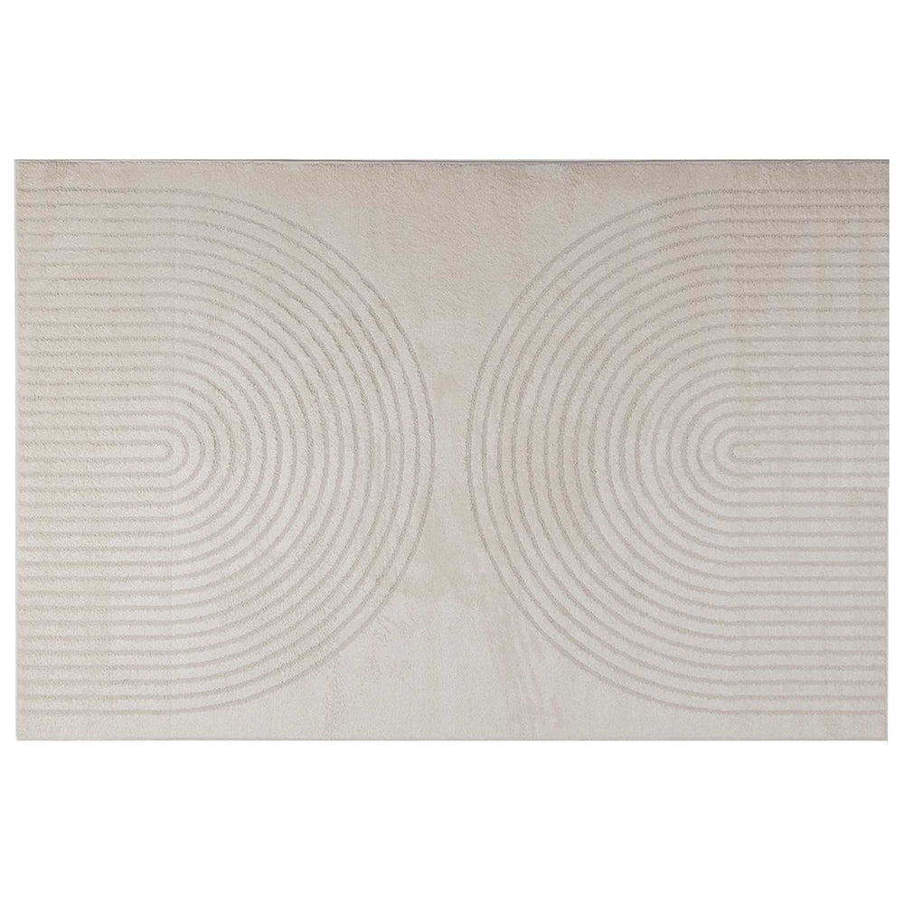 Vidaxl vloerkleden rechthoekig huarte crème 280 x 200 cm polyester