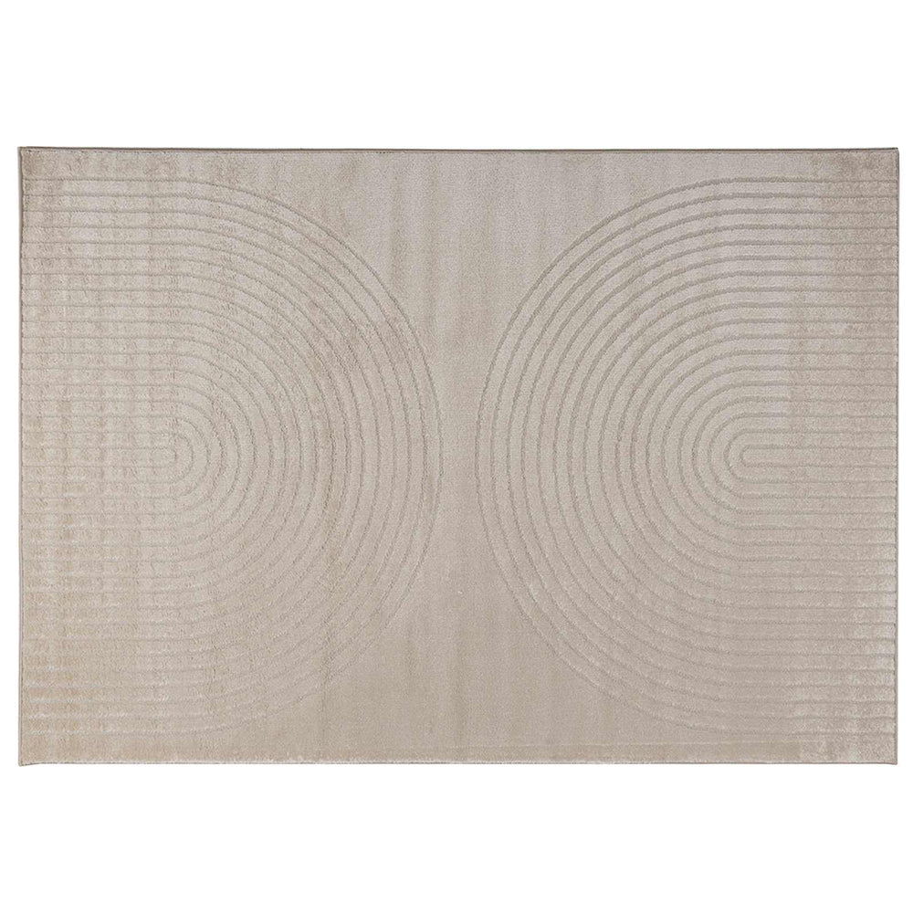 Vidaxl vloerkleden rechthoekig huarte beige 340 x 240 cm polyester