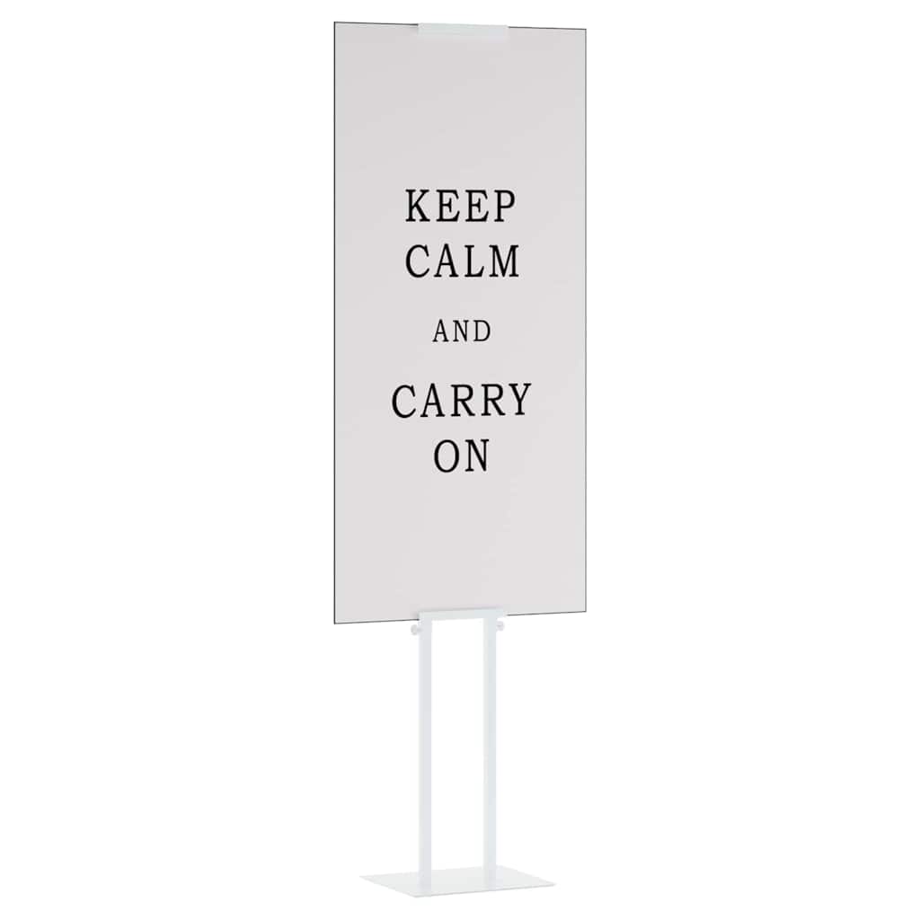 Vidaxl beurs displays wit 30 x 23,5 x 210 cm staal