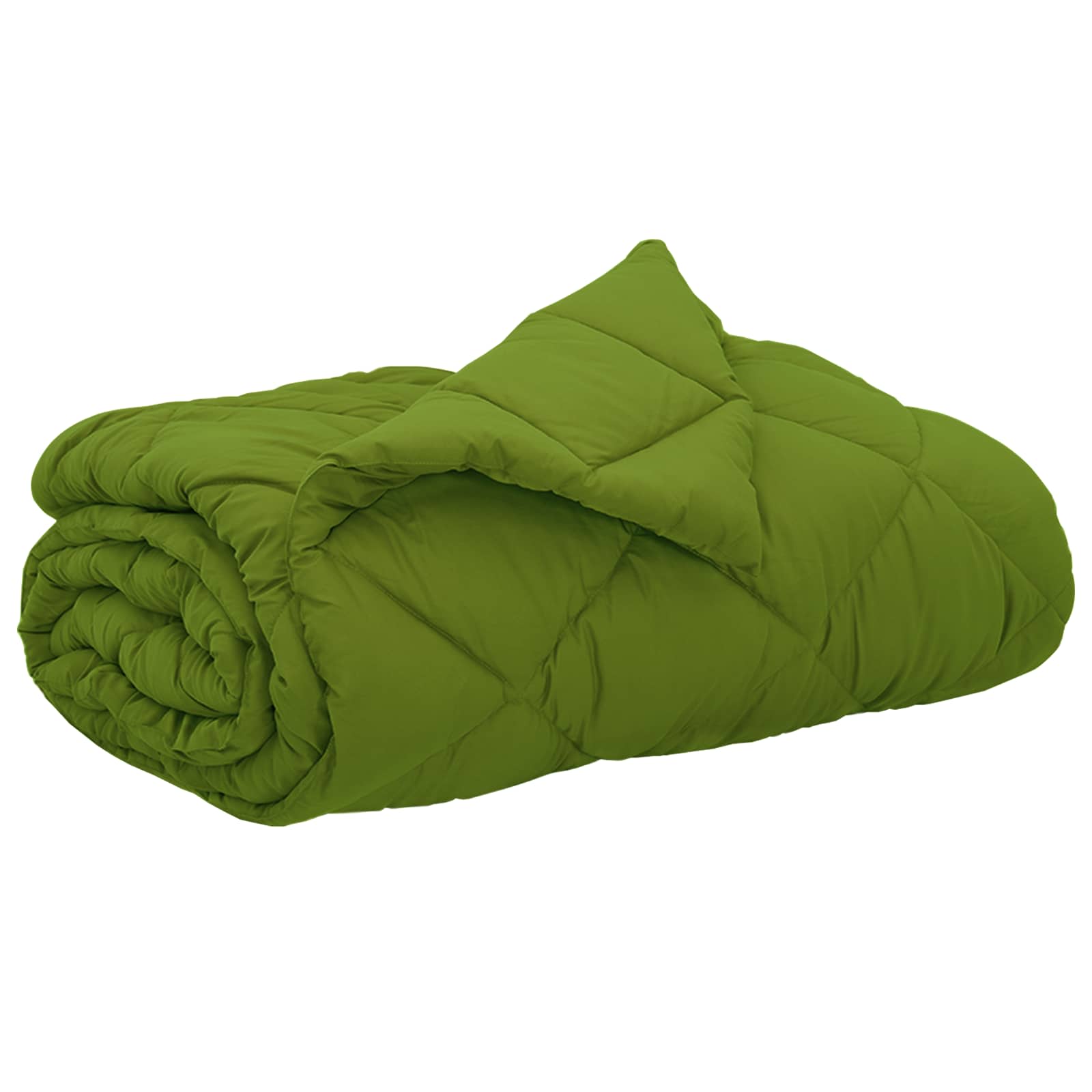 Vidaxl zomer dekbed groen 200 x 200 cm microfiber