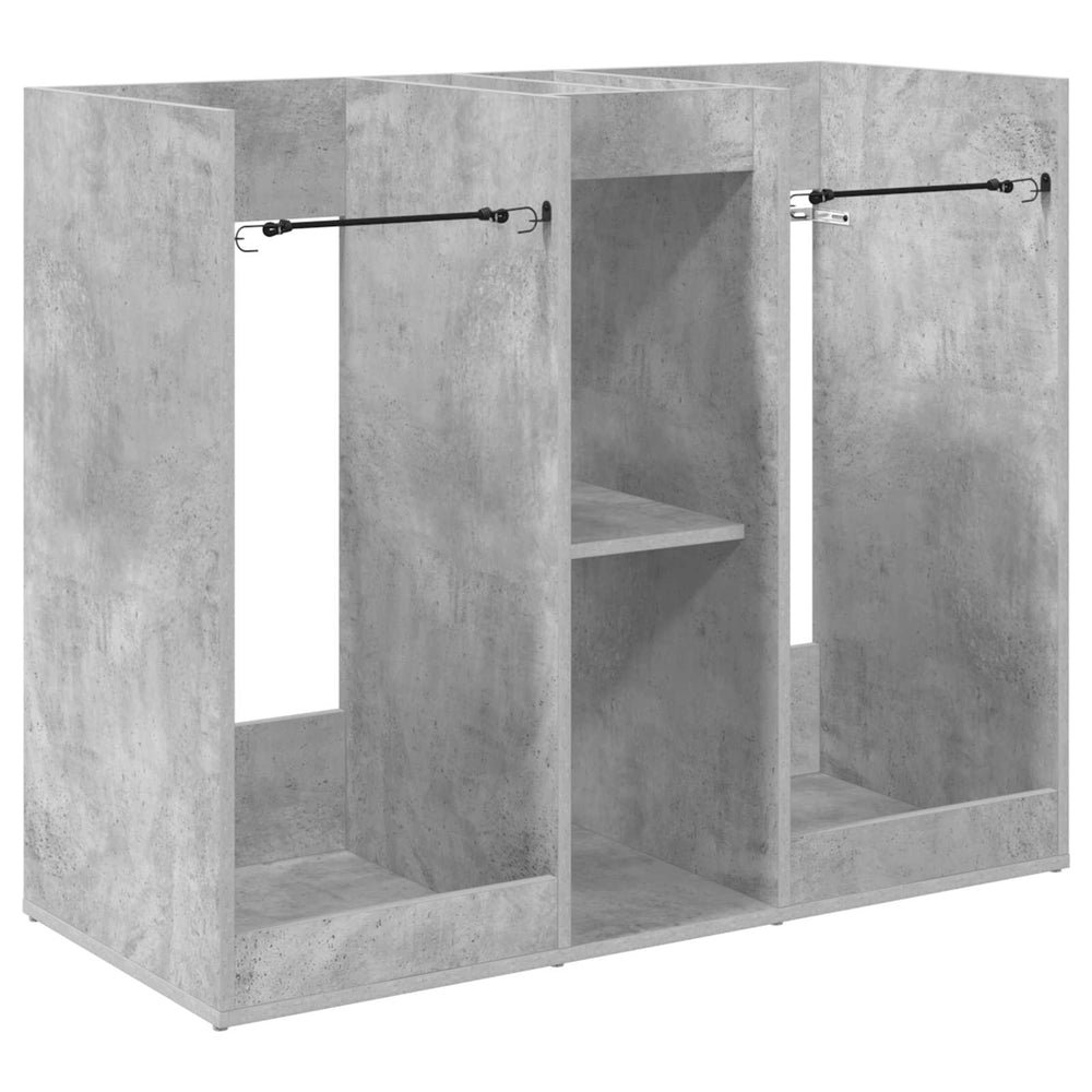 Vidaxl golfkast effen beton grijs 102 x 45 x 85,5 cm
