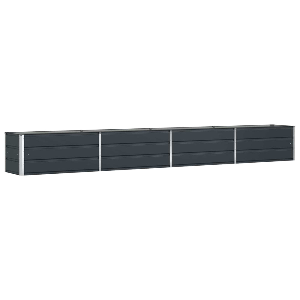 Vidaxl plantenbak antraciet 480 x 50 x 45 cm gegalvaniseerd staal