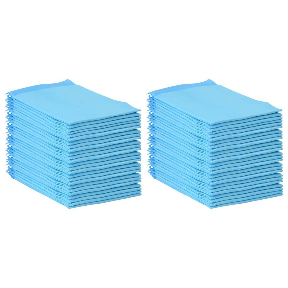 Vidaxl niet-geweven stof huisdier trainingspad 50 pcs 60 x 60 cm