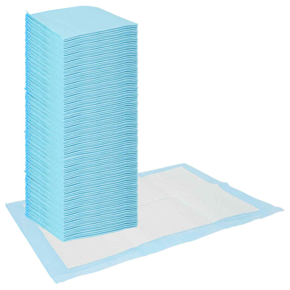 Vidaxl niet-geweven stof huisdier trainingspad 400 pcs blauw en wit