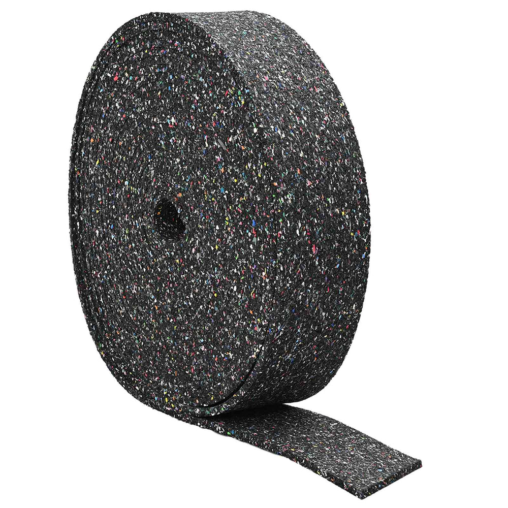 Vidaxl rubberen roller zwart 2000 x 10 x 0,6 cm rubber