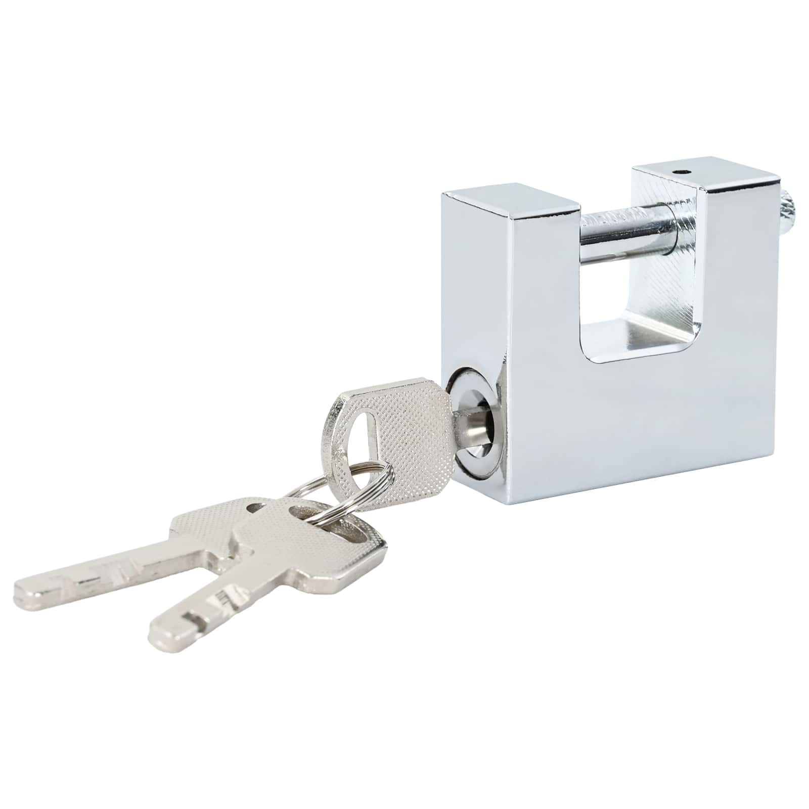Vidaxl hangslot 12 st zilver staal