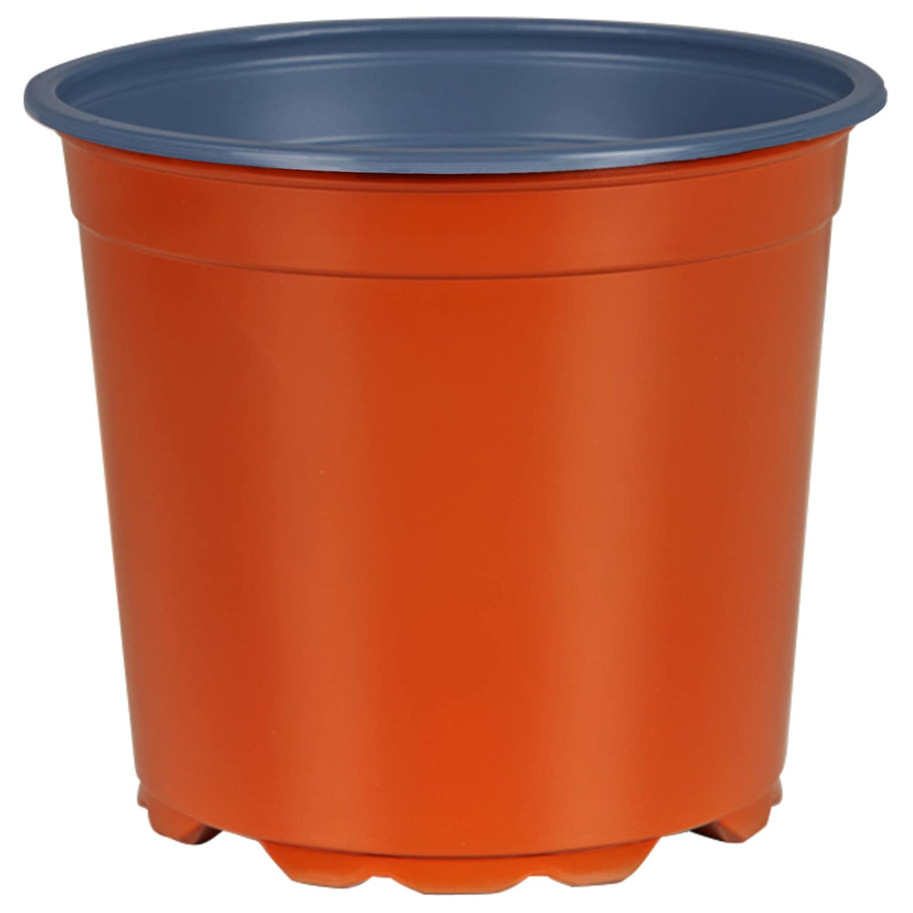 Vidaxl bloempot 200 pcs terracotta ø 15 x 13 cm kunststof