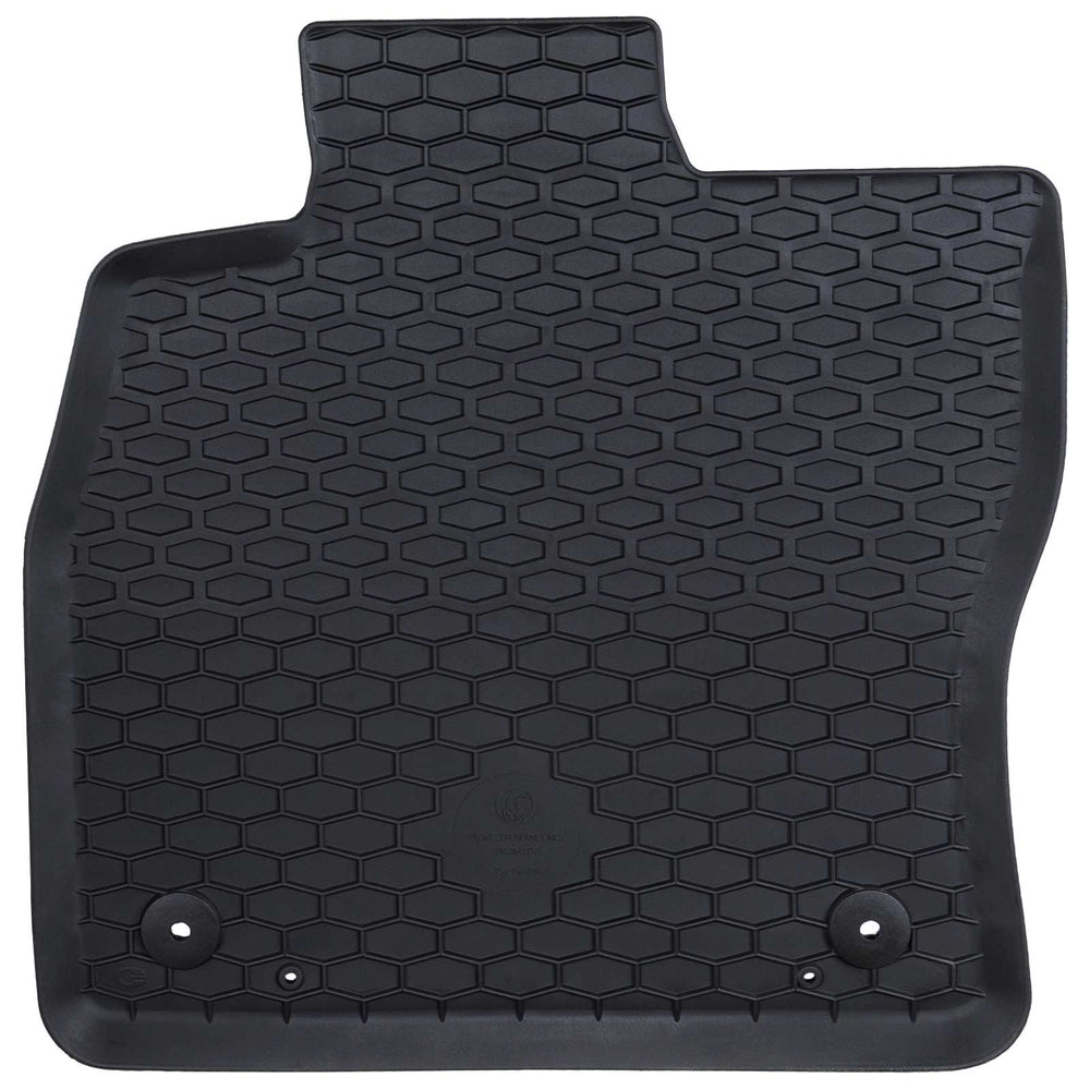 Vidaxl autobodemmat 4 pcs zwart geschikt voor audi a3 2012-2020 rubber