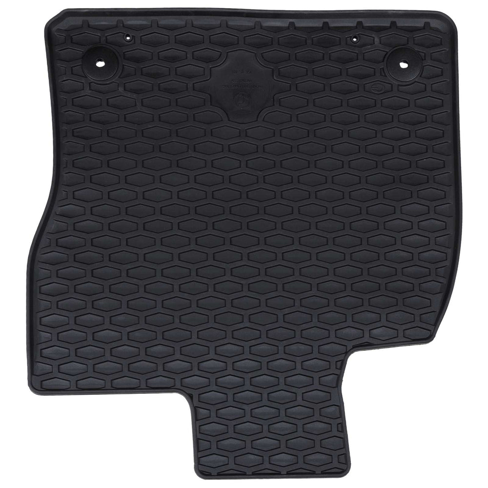 Vidaxl autobodemmat 4 pcs zwart vw t-roc tpe