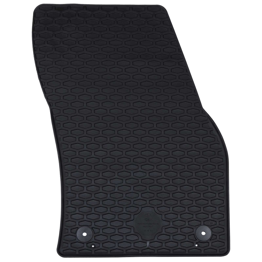 Vidaxl autobodemmat 4 pcs zwart tpe