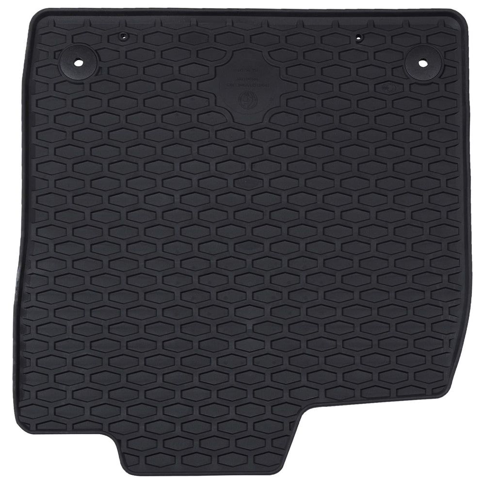Vidaxl autobodemmat 4 pcs zwart rubber