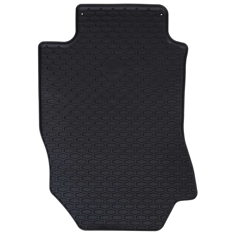 Vidaxl autobodemmat 4 pcs zwart rubber