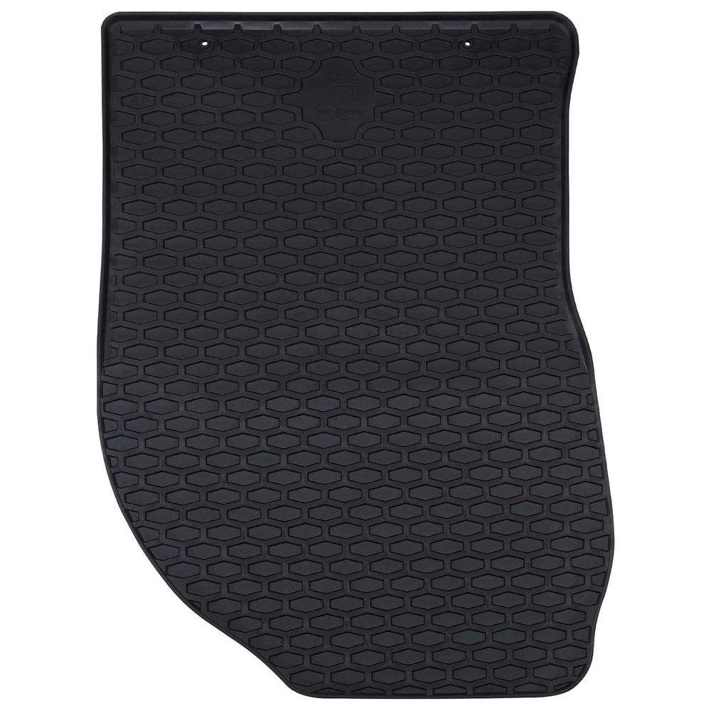 Vidaxl autobodemmat 4 pcs zwart rubber