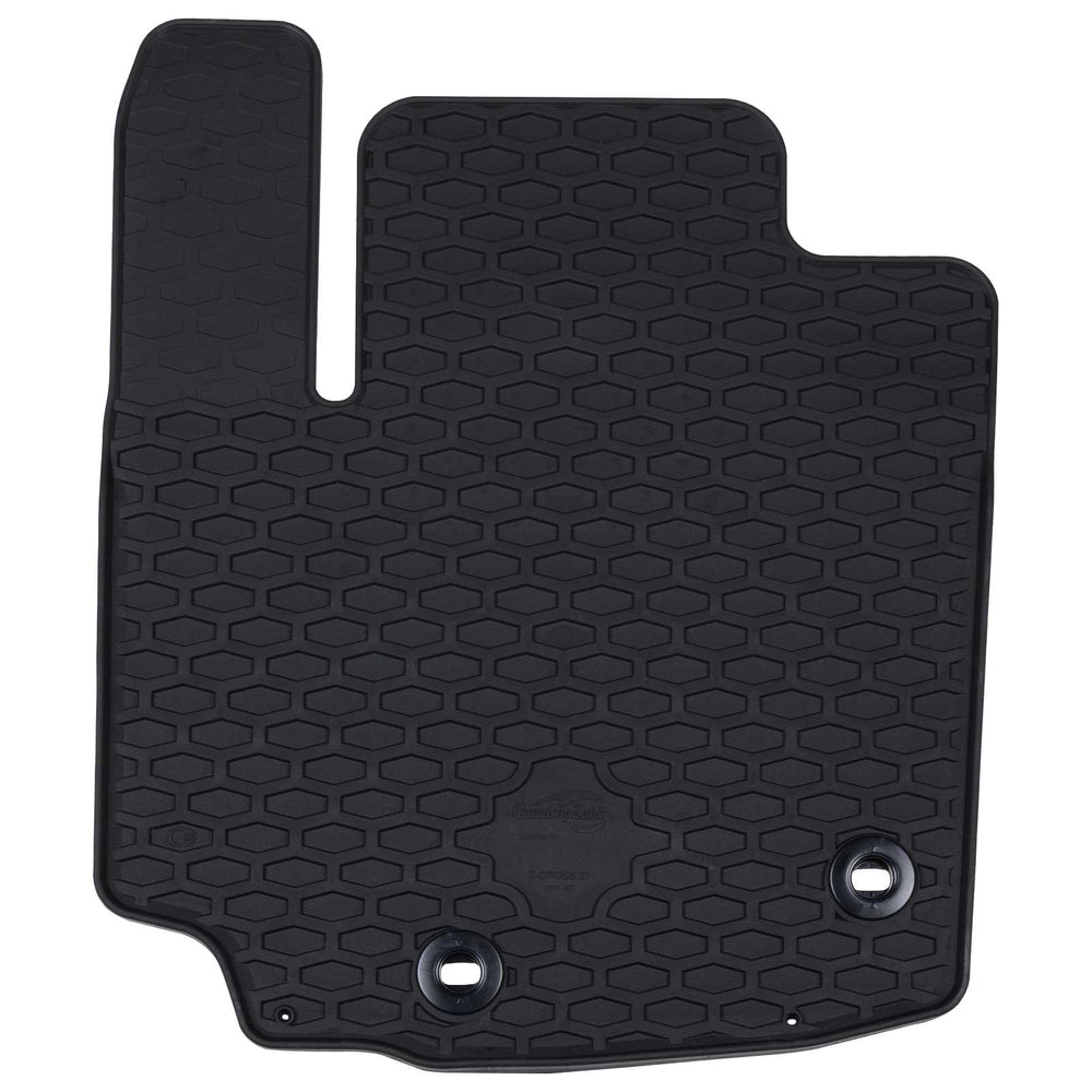 Vidaxl autobodemmat 4 pcs zwart geschikt voor suzuki s-cross tpe