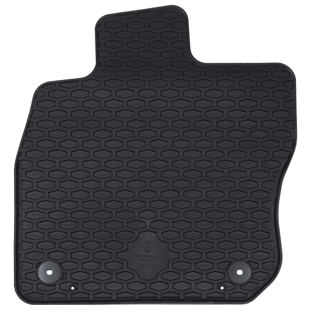 Vidaxl autobodemmat 4 pcs zwart geschikt voor vw golf viii variant tpe