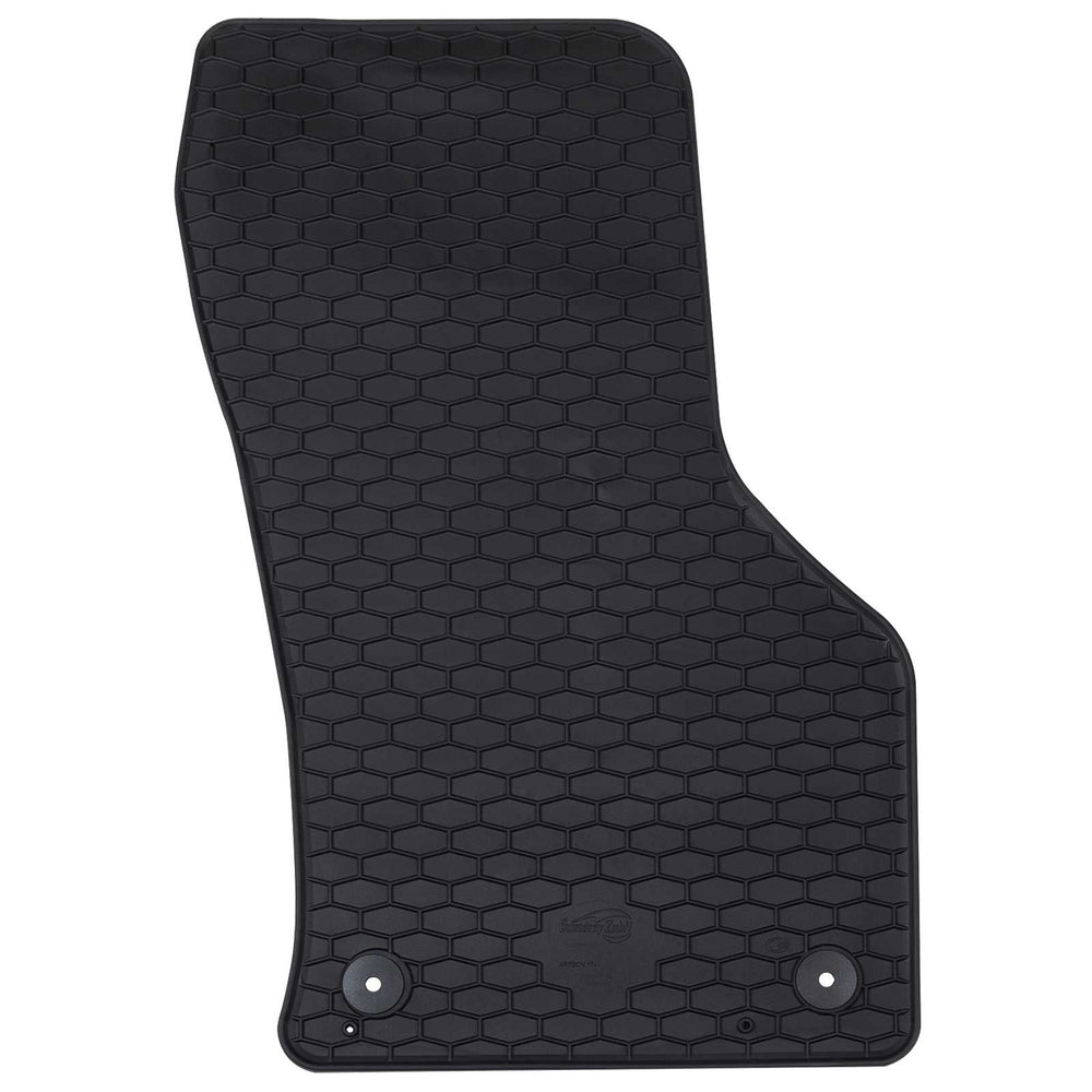 Vidaxl autobodemmat 4 pcs zwart geschikt voor vw arteon 4d achter tpe