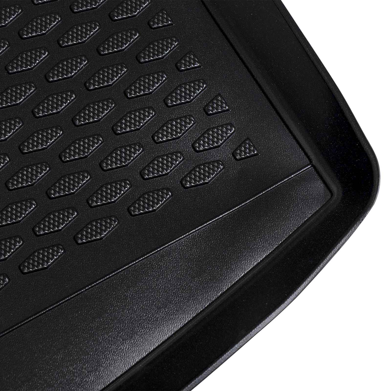Vidaxl kofferbakmat zwart geschikt voor vw golf sportsvan tpe