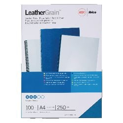 Gbc inbindkaft leathergrain a4 100 stuks