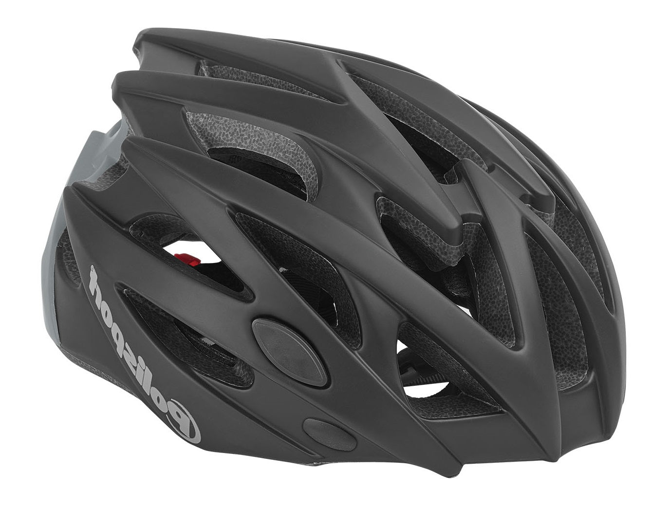 Polisport twig fietshelm l 58-61cm zwart grijs