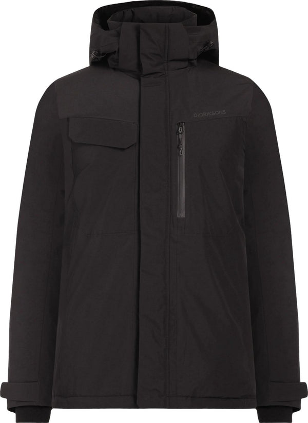 Didriksons stefan usx jkt heren outdoorjas - black