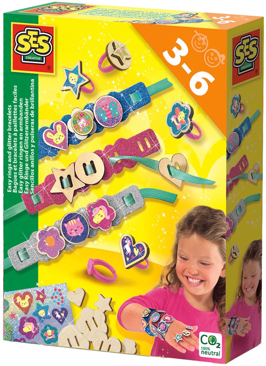 SES Easy Glitterringen en Armbanden