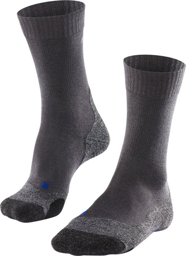 Falke tk2 cool anti-blaar dik lyocell functioneel materiaal wandelsokken dames grijs - maat 35-36 35 36