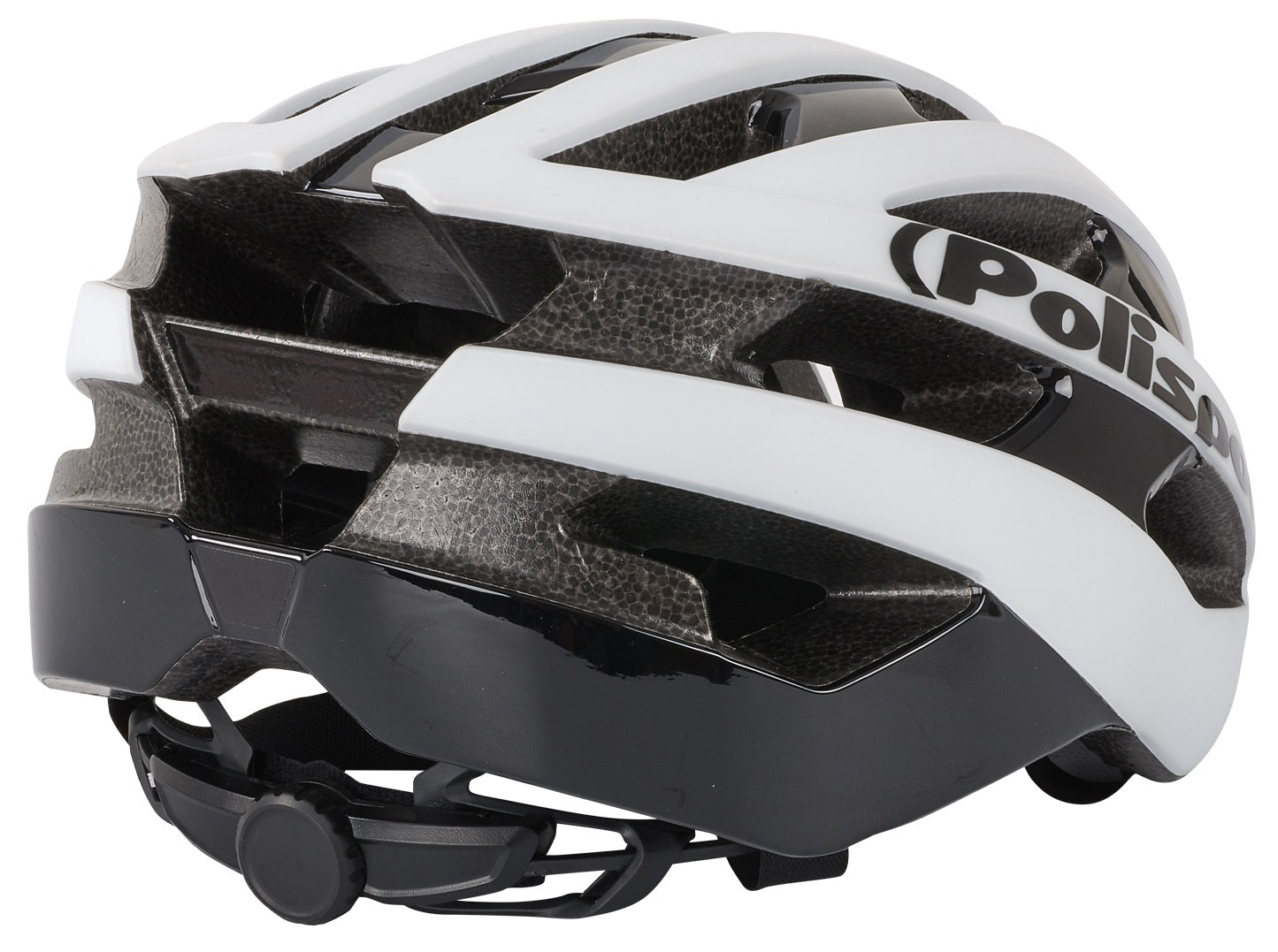Casque de vélo Polisport Light Pro M 54-58 cm - blanc mat noir