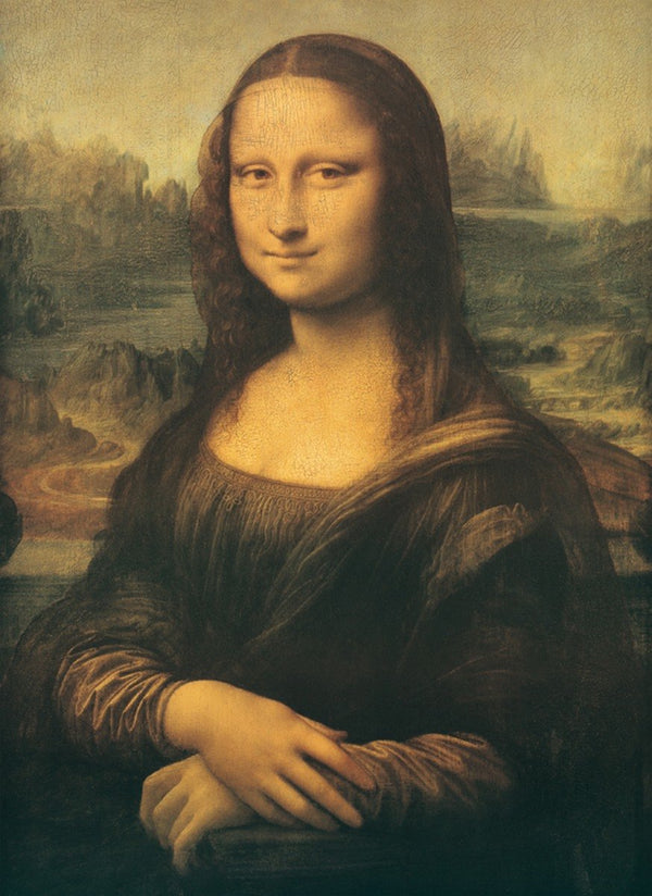 Eurographics - mona lisa - leonardo da vinci - 1000 stukjes 48×68cm (b×h) - fine art legpuzzel