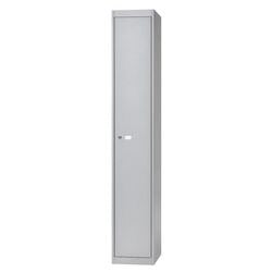 Locker 1 compartiment bisley clk181 30,5x45,7x180,2cm zilvergrijs