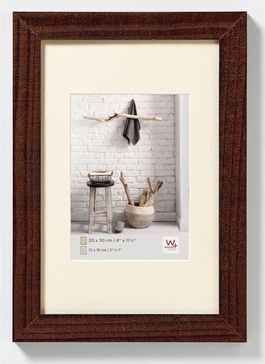 Walther home - houten lijst - fotoformaat 20x30 cm - walnoot