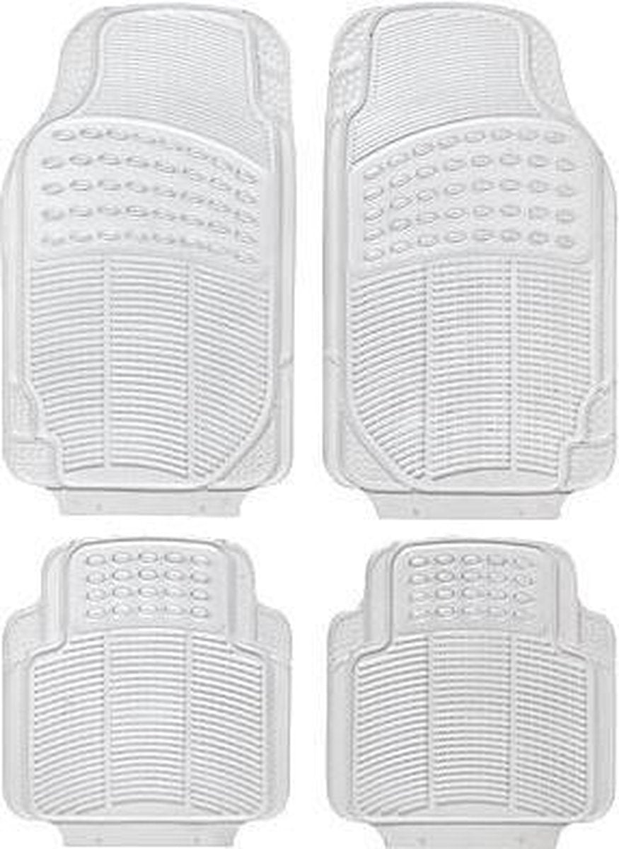 Car plus automattenset continental uni pvc transparant 4-delig