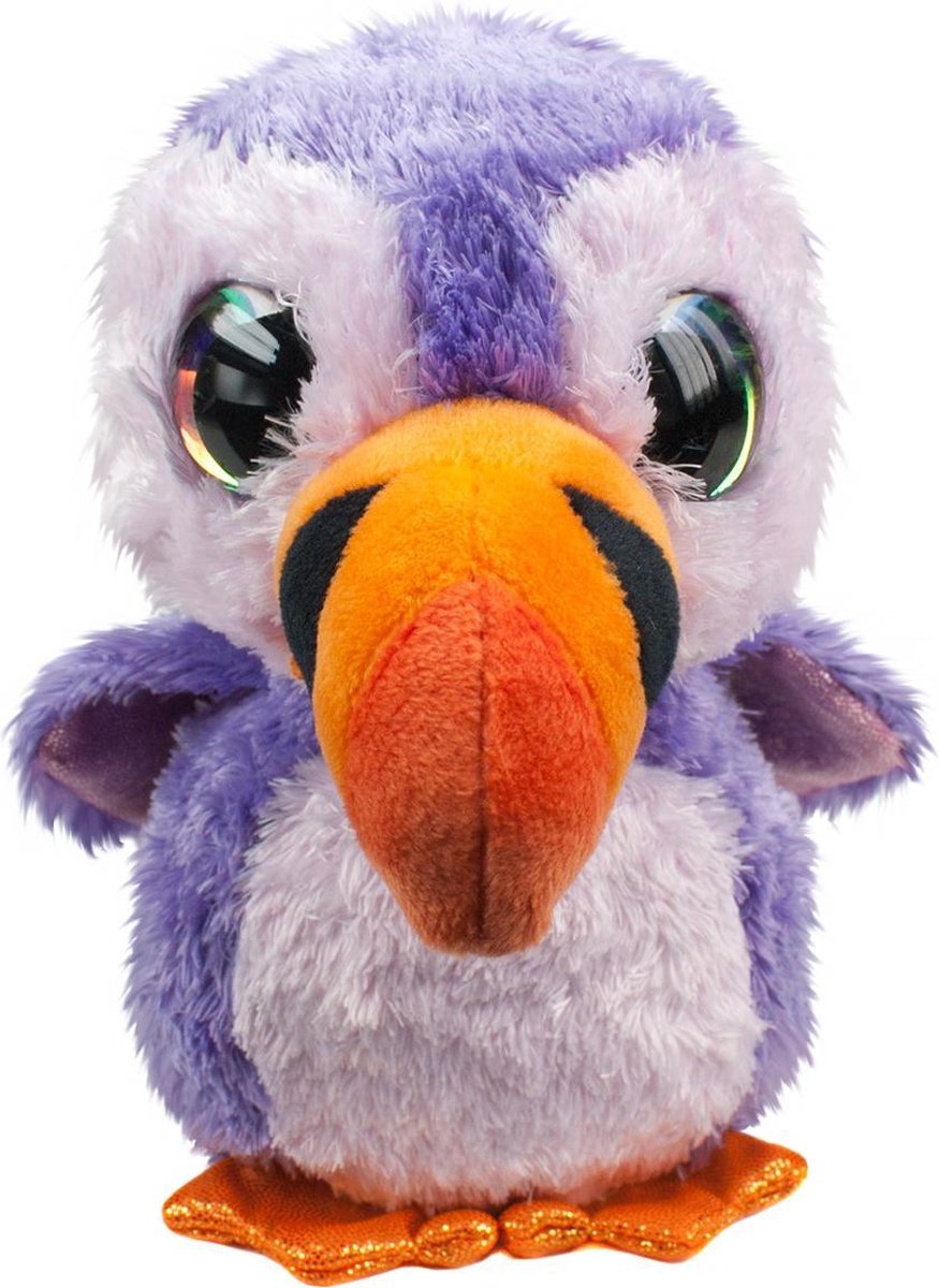 Lumo Stars Knuffel - Papegaaiduiker Luna, 15cm