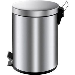 Pedaalemmer 28x20cm 5l mat zilver