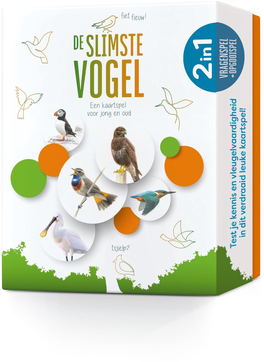 Kosmos uitgevers de slimste vogel - een kaartspel voor jong en oud 6+.