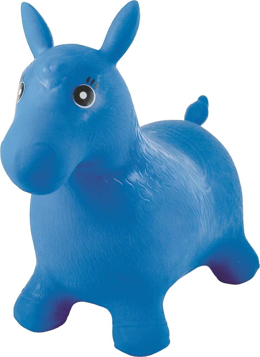 Lexibook opblaasbare springpony met pluche pak