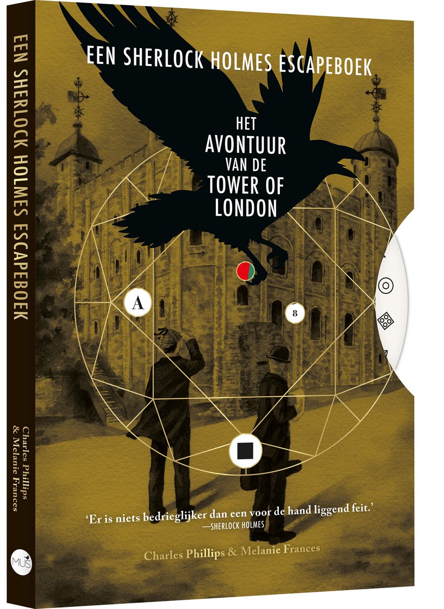 Een sherlock homes escapeboek - het avontuur van de tower of london