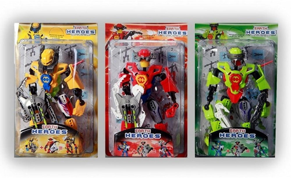 Actiefiguur earth heroes 18 cm