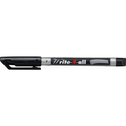 Stabilo write-4-all - permanent marker - fijn - zwart