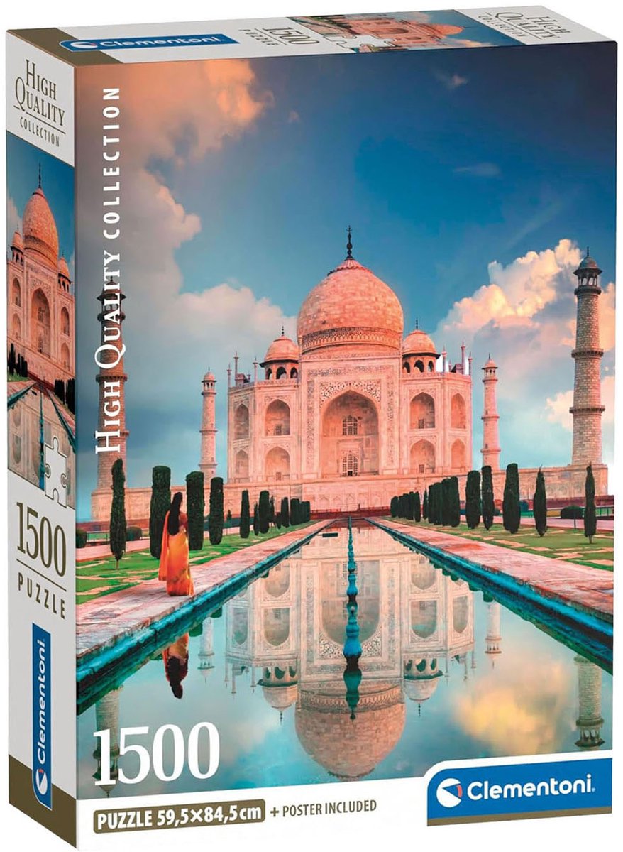Clementoni legpuzzel taj mahal - 1500st.